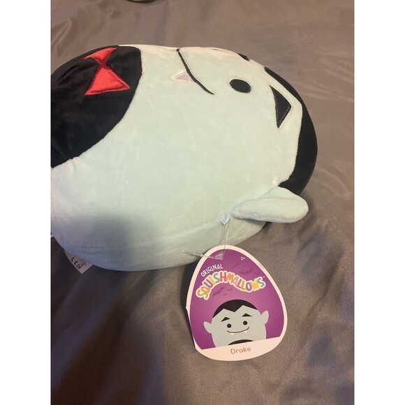 Drake the Vampire Dracula Squishmallow 8” NEW with Tags Halloween Goth Spooky - Picture 2 of 3
